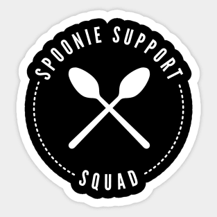 Spoonie Support Squad Sticker